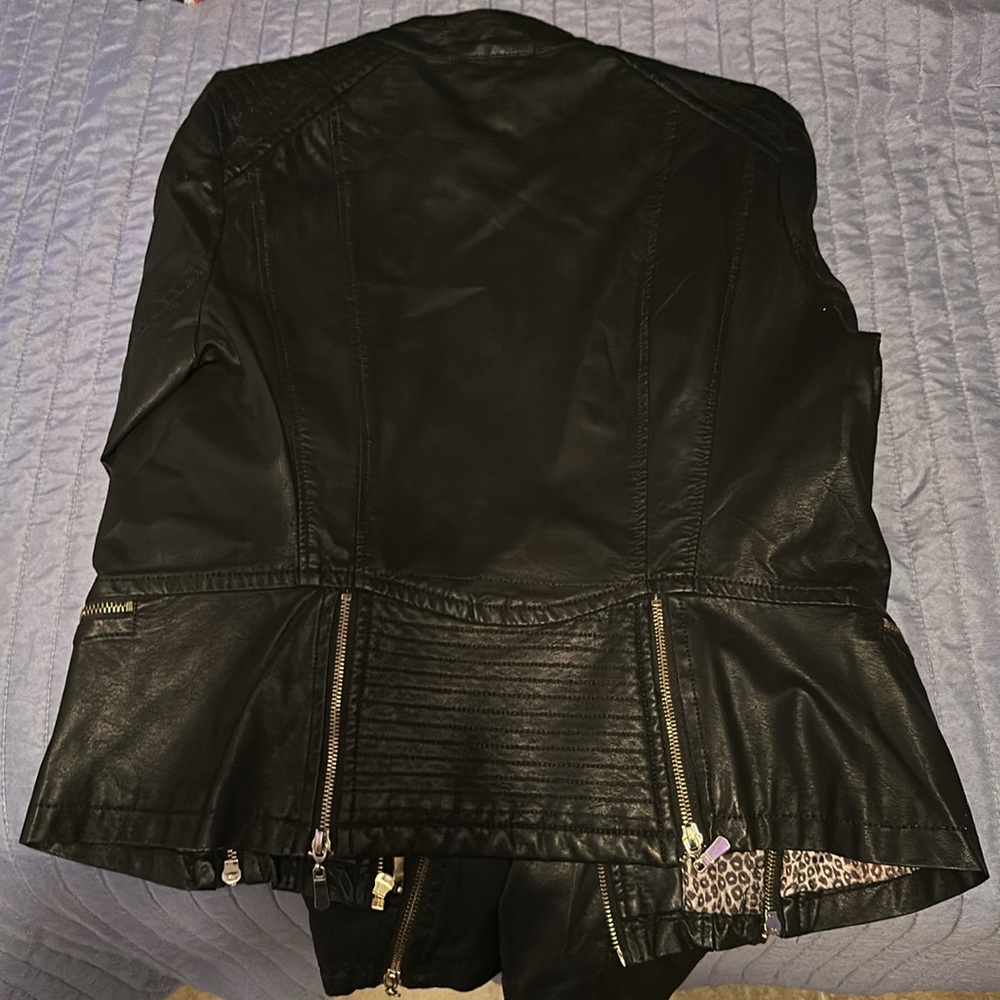 First Line Kids leather jacket. - Picture 2 of 2